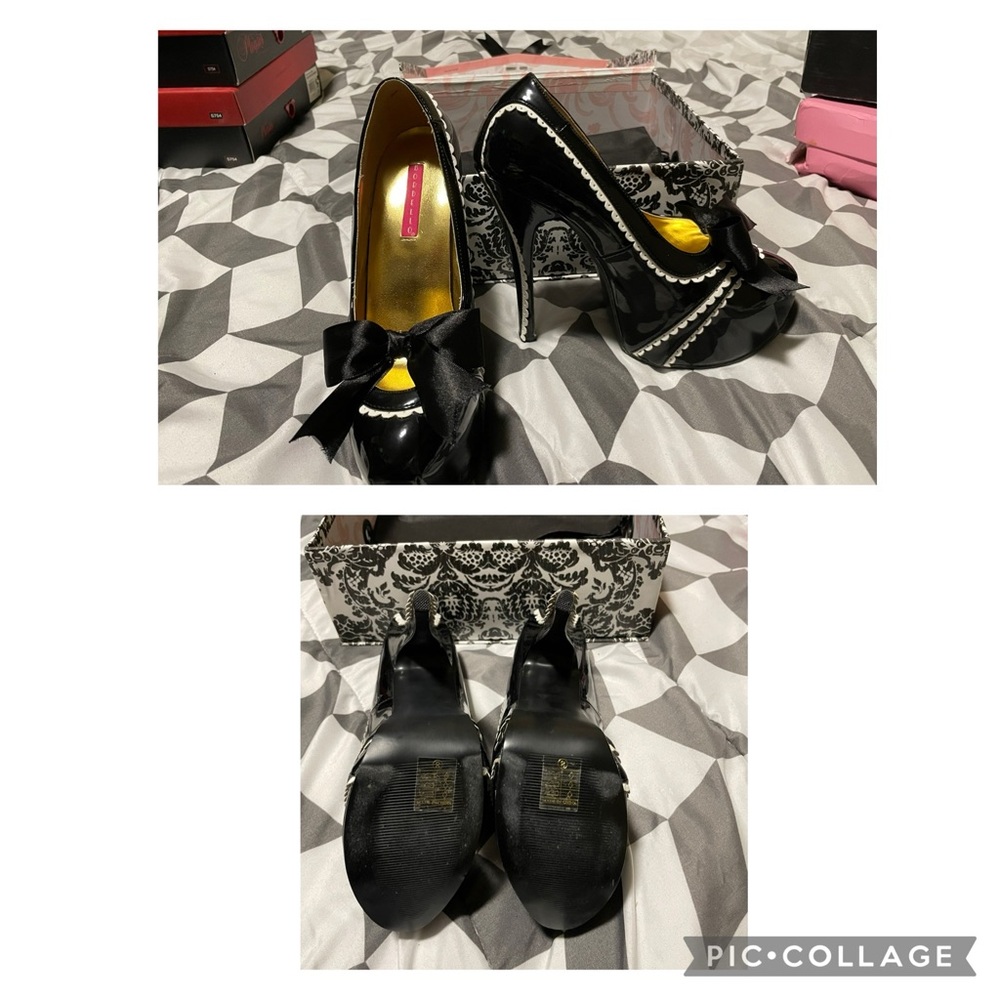 Bordello maid heels